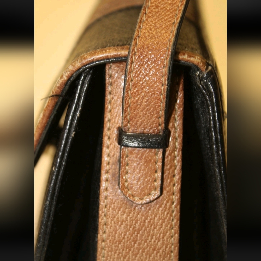 RARE❗️Gucci Accessory Collection Vintage 80's Italy Petite Crossbody Satchel Bag - Picture 9 of 16